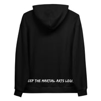 All Black Hoodie (White Logo)