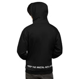 All Black Hoodie (White Logo)