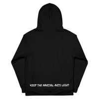 All Black Hoodie (White Logo)