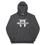 Hit the pavement Hoodie (Classic Logo white)