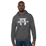 Hit the pavement Hoodie (Classic Logo white)