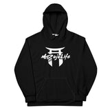 All Black Hoodie (White Logo)