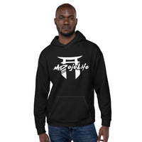 All Black Hoodie (White Logo)