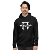 All Black Hoodie (White Logo)