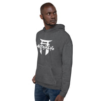 Hit the pavement Hoodie (Classic Logo white)