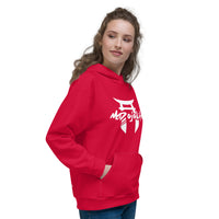 Blood Red Hoodie (White logo)