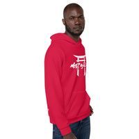 Blood Red Hoodie (White logo)