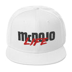 To Deadly for the Ring - Snapback Hat (White)